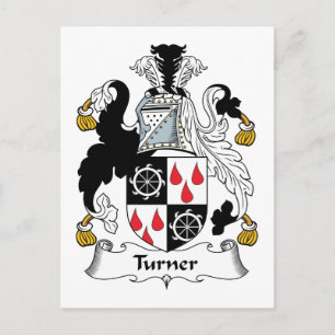 Turner Familienwappen Postkarte