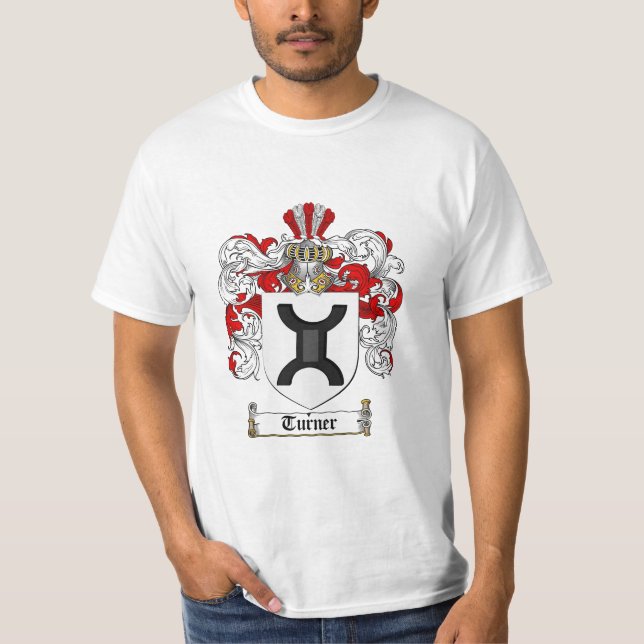 Turner-Familienwappen - Turner-Wappen T-Shirt (Vorderseite)
