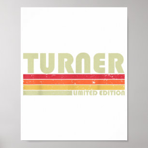 TURNER Funny Job Title Professionals Geburtstagsar Poster