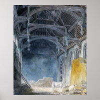 Turner - Innern des Johannispalastes, Eltham