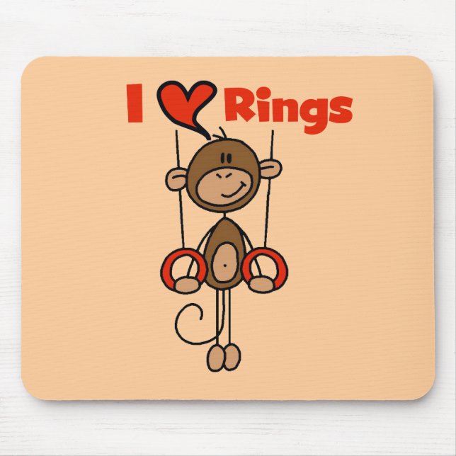 Turner liebt Ringe Mousepad (Vorne)