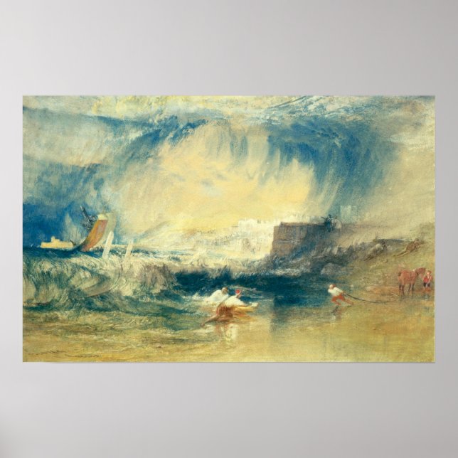 Turner - Lyme Regis Dorsetshire England Poster (Vorne)
