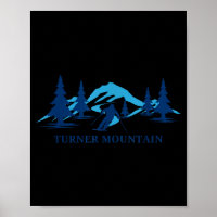 Turner Mountain Montana Skigebiet Skifahren Skifah