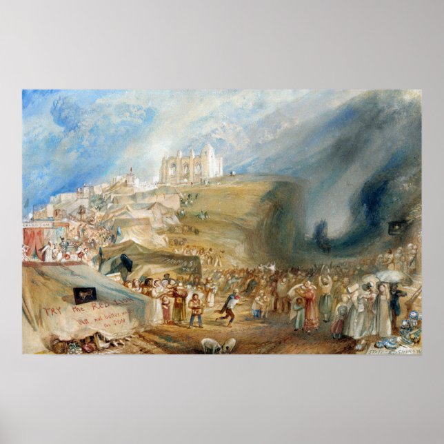 Turner - Saint Catherine's Hill Guildford Surrey Poster (Vorne)