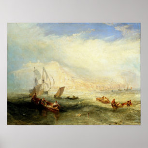 Turner - Schleppnetzfischerei Poster