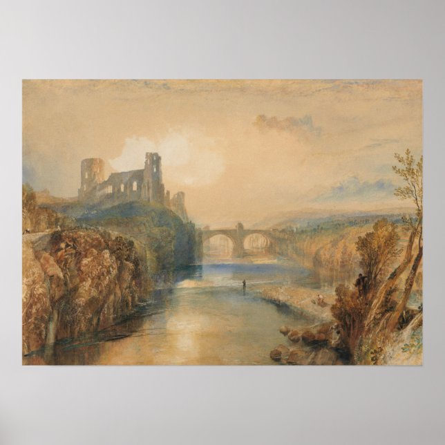 Turner - Schloss Barnard Poster (Vorne)