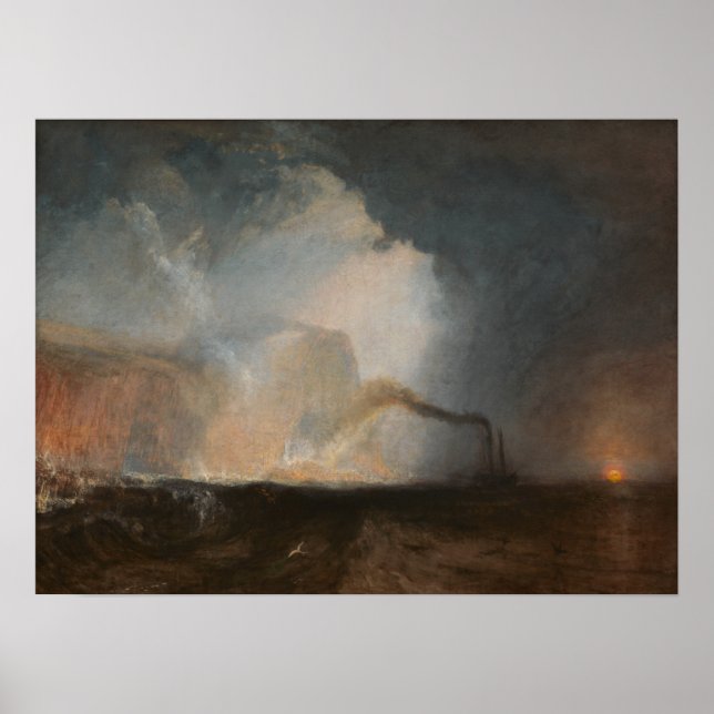 Turner - Staffa Fingal's Cave Poster (Vorne)