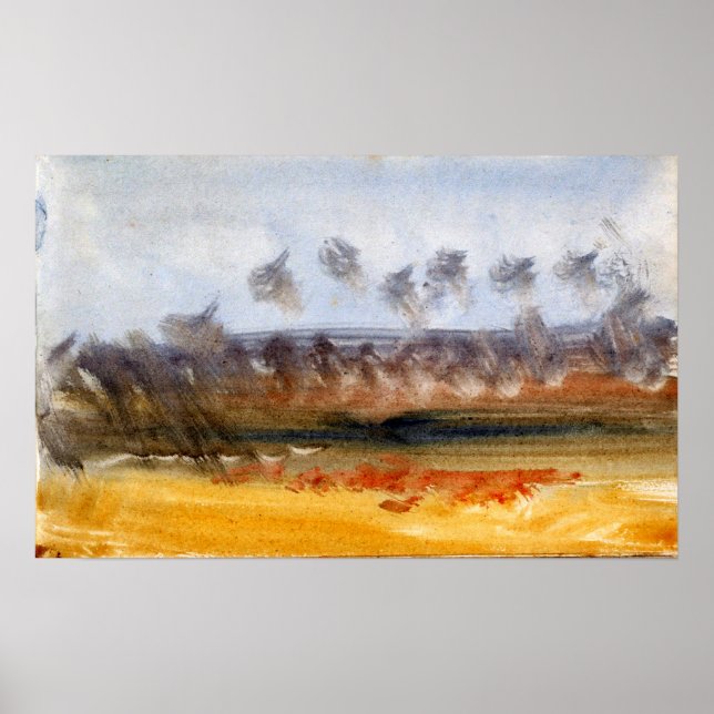 Turner - Studie, aus Channel Sketchbook Poster (Vorne)