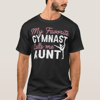 Turner-Tante Mein Lieblingsturner nennt mich Tante T-Shirt
