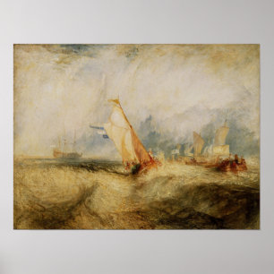 Turner - Van Tromp ist im Begriff seinem Meister z Poster