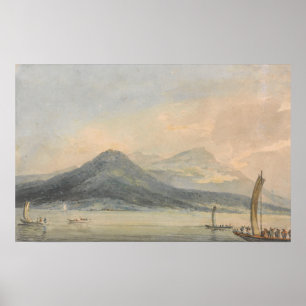 Turner - Von Isole Borromee Lago Maggiore Poster