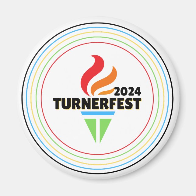 TurnerFest 2024-Magnet Magnet (Vorne)