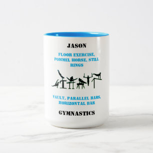 Turnermänner-Mug Zweifarbige Tasse