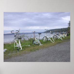 Turnhalle im Freien Poster