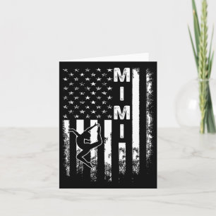 Turnhalle Turner Mimi Amerika Flagge Vintage Chris Karte