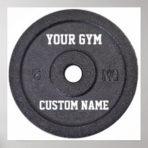 Turnhallen-Inhaber oder Benutzer-lustiges Plakat