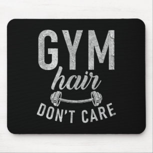 Turnhallenfrisur Ist Egal Lustiger Workout Bodybui Mousepad