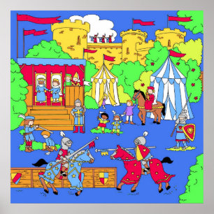 Turnier am Schloss Poster