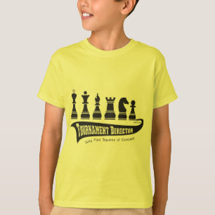 Turnier-Direktor, Schach-Shirt T-Shirt