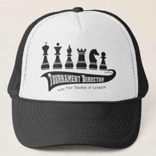 Turnier-Direktor, Sport-Schach Truckerkappe