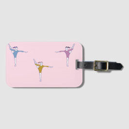 Turniere auf rosa gepäckanhänger