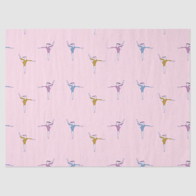 Turniere auf rosa seidenpapier (Vorderseite)