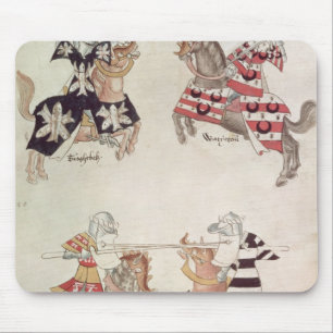 Turnierende Ritter, von Sir Thomas Holmes' Book Mousepad