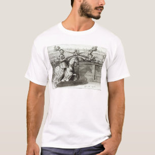 Turnierendes Turnier in einem Quadrat T-Shirt