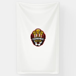 Turnierfußball Banner
