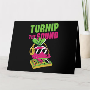 Turnip The Sound DJ Musician Music Composer Writin Karte