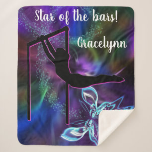 Turnkunst Schmetterling Star der Stangen Personali Sherpadecke