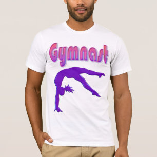 Turnkunst Turnen Lila Metallisch T-Shirt