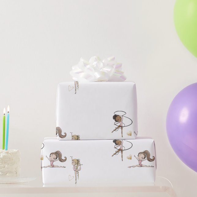 Turnlebirthday Party  Geschenkpapier (Partygeschenke)