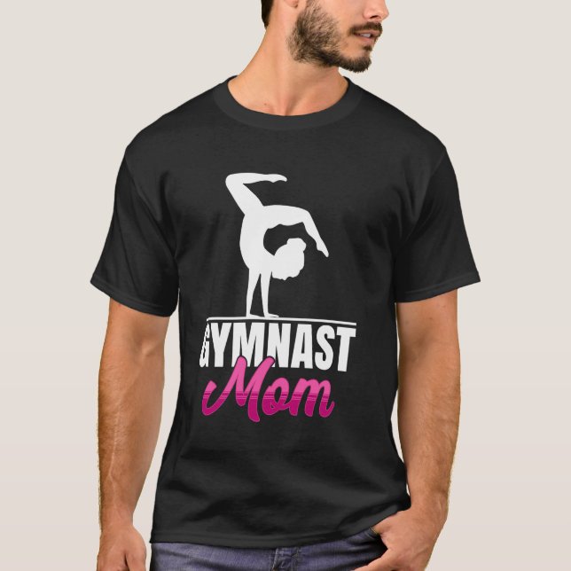 Turnmama Turnmütter Turnerin Mädchen Frauen Mutter T-Shirt (Vorderseite)