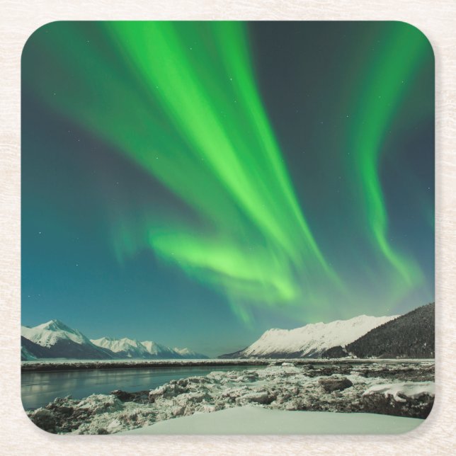 Turnonce Arm Aurora Rechteckiger Pappuntersetzer (Vorderseite)