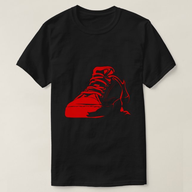 Turnschuh-Liebhaber-T - Shirt (Design vorne)