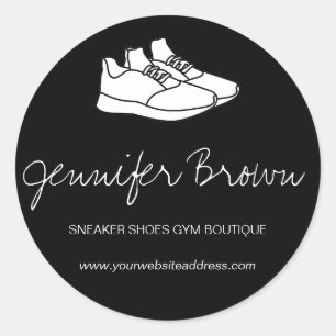 Turnschuhe Sport Schuhe Sportbekleidung Runder Aufkleber