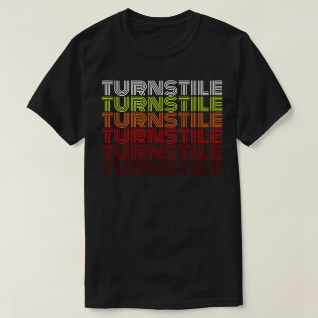 Turnstile Vintag Classic T Shirt (Design vorne)