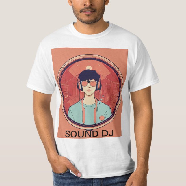 "Turntable & Beats" DJ-T - Shirt (Vorderseite)
