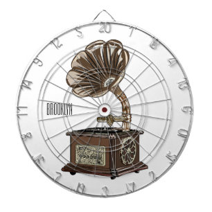 Turntable Cartoon Dartscheibe