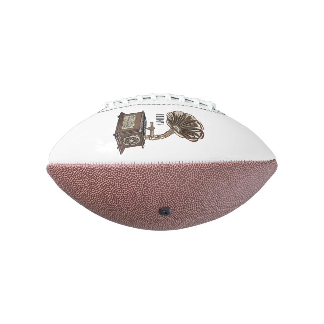 Turntable Cartoon Football (Gedreht 270)