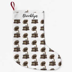 Turntable Cartoon Kleiner Weihnachtsstrumpf