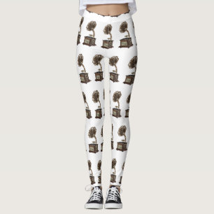 Turntable Cartoon Leggings