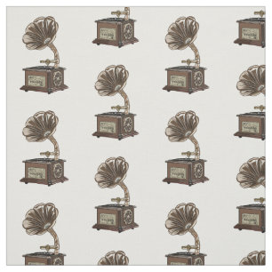 Turntable Cartoon Stoff