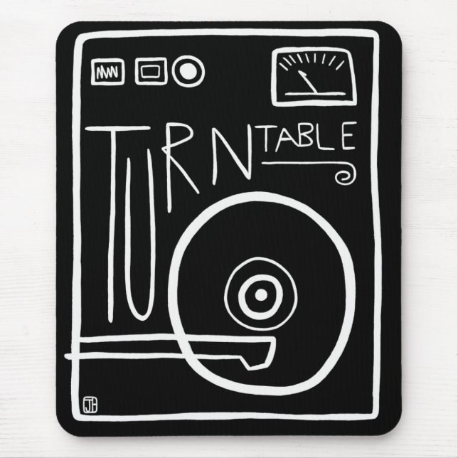 Turntable Mousepad (Vorne)