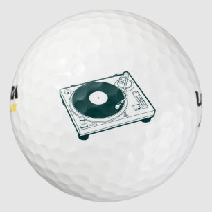 Turntable "Old School Wax" (Vinyl) Golfball