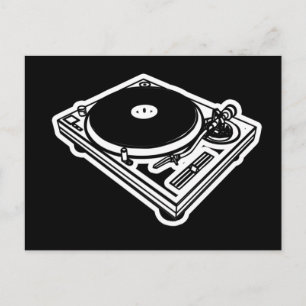 Turntable Postkarte