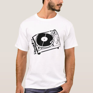 Turntable-Schablone T-Shirt