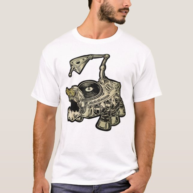 Turntable Tarantula T - Shirt (Vorderseite)