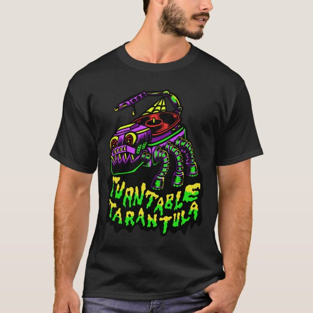 Turntable Tarantula T - Shirt (Vorderseite)
